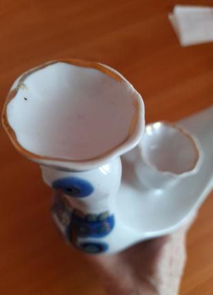 Подсвечник фарфоровый