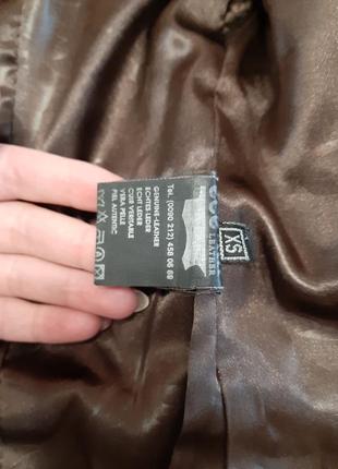 Кожаный пиджак теленок3 фото