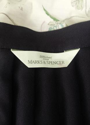 Плиссированная юбка на пуговицах marks & spencer винтаж8 фото