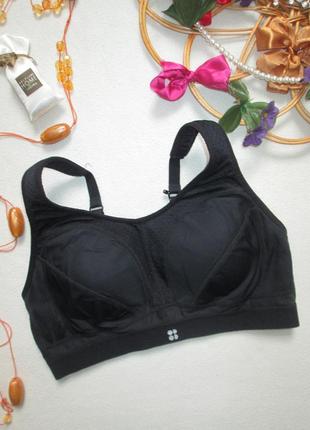 Суперовий спортивний чорний топ бюстгальтер sweaty betty