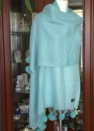 Шарф пашмина 100% ц 260 гр👍