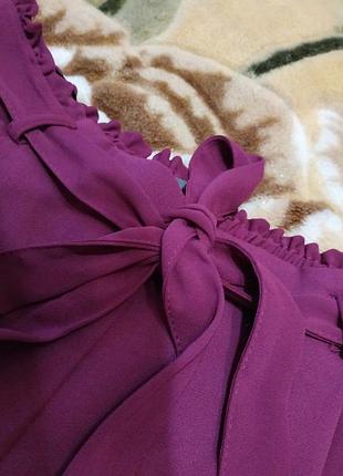 Кюлоти з поясом рюшів на талії 8 (36)3 фото