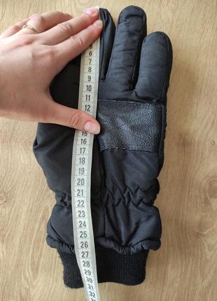 Чоловічі спортивні лижні термо рукавички , xl7 фото