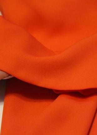 Стильная оранжевая блуза с открытыми плечами от бренда new look2 фото