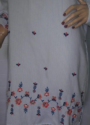 Сукня туніка з вишивкою3 фото