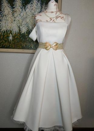 Платье, білосніжна сукня1 фото