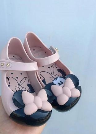 Туфли mini melissa микки маус минни маус
