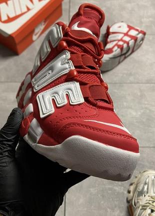 Nike air more uptempo red (красный) 36-37-38-39-41-42-43-44-453 фото