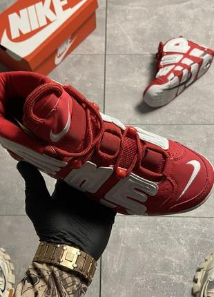 Nike air more uptempo red (красный) 36-37-38-39-41-42-43-44-456 фото