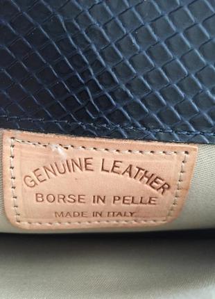 Шкіряна сумочка на ланцюжку крос боді borse in pelle4 фото