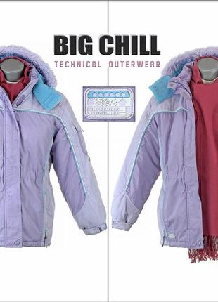 Отличная куртка big chill. technical outerwear. весна, сень, зима.2 фото