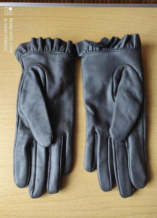 Шкіряні рукавички4 фото