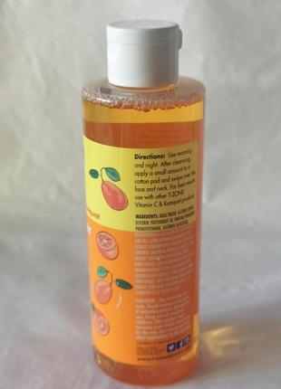 T-zone vitamin c & kumquat glo toner тоник для лица с витамином с , 200ml4 фото