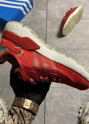 🔥кросівки  adidas nite jogger red white.3 фото