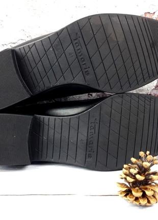 Классические кожаные туфли " tamaris ". германия. 26 см. 40 р.7 фото