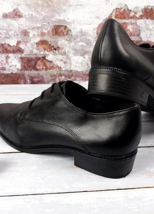 Классические кожаные туфли " tamaris ". германия. 26 см. 40 р.3 фото