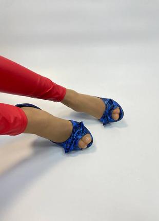 Босоножки туфли женские натуральная кожа италия 🇮🇹5 фото