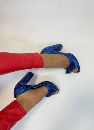 Босоножки туфли женские натуральная кожа италия 🇮🇹7 фото
