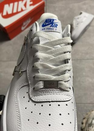 Жіночі кросівки nike air force 1 lx chrome swooshes white 36-39-404 фото