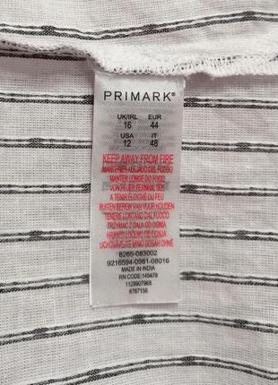 Женская рубашка primark, 100% хлопок, размер 16/448 фото