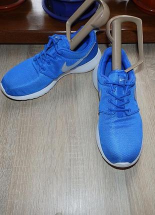 Кроссовки беговые nike roshe run blue 599728-408