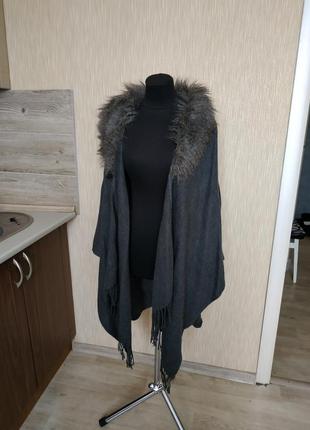 Накидка,кардиган,пончо р. 48-50