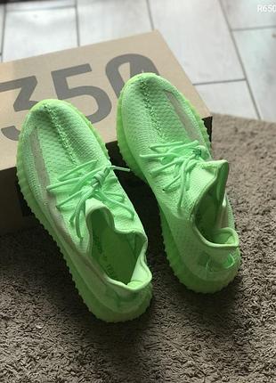 Adidas yeezy boost glow, мужские кроссовки