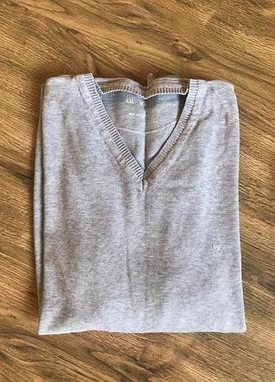 Серый мужской джемпер.
