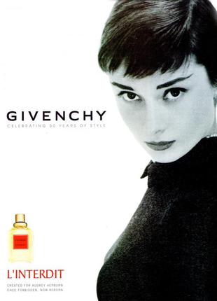 L'interdit givenchy,1957 год, винтажный парфюм, миниатюрка, редкость, 4 мл