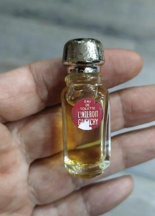 L'interdit givenchy,1957 год, винтажный парфюм, миниатюрка, редкость, 4 мл3 фото