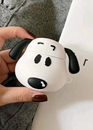 Чохол для навушників airpods 1/2 snoopy