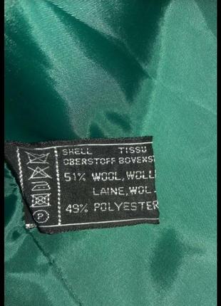 Пальто/пиджак цвета морской волны 50%шерсть4 фото