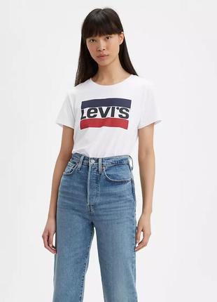 Футболка levi's левис левайс ливайс большого размера пог 58см!