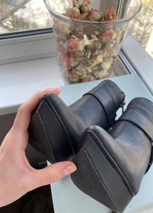 Ботинки на шпильке jessica simpson из натуральной кожи8 фото