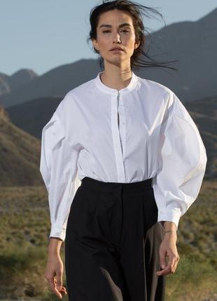 Сорочка жіноча з пишними рукавами