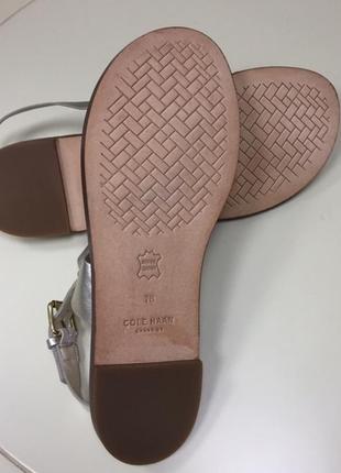Женские сандалии cole haan, кожа, оригинал, новые, размер 37.7 фото