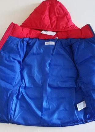 Куртка дутая 98-104 см 2-4 года h&m осенняя superman супермен8 фото