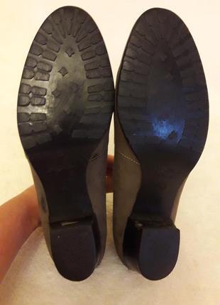 Кожаные туфли фирмы sioux p. 39 стелька 25,5 см4 фото