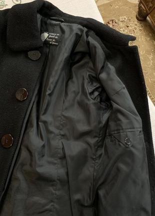 Шерстяное базовое пальто2 фото