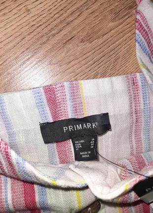 Стильный летний комплект шорты топ primark l3 фото