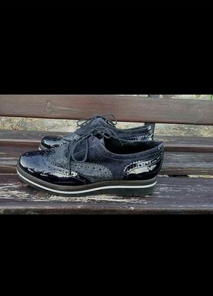 Оксфорды, актуальные закрытые туфли, лоферы, кроссовки, ботиночки осень (стелька 25)