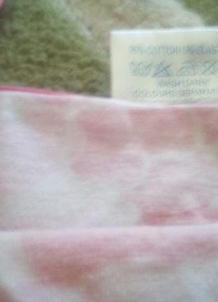 Котоновий комплект пеньюар і стрінги