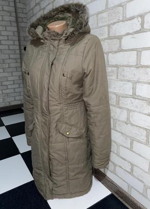 Турецкое женское пальто парка куртка  🧥 xanaka цвет темный беж,кэмэл,капучино3 фото