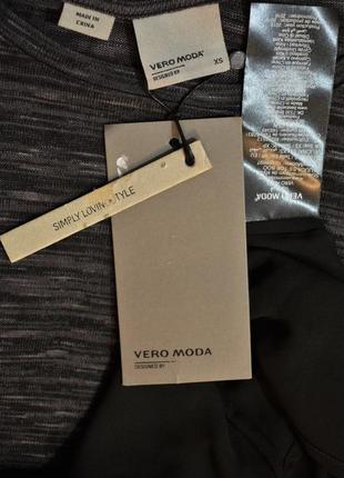 Туника vero moda с шифоновым низом xs5 фото