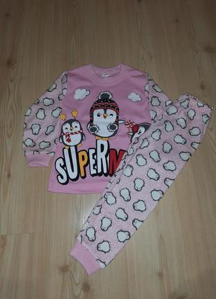 Пижама для девочки на 3-4 года 98-104 піжама на дівчинку на 3-4 роки недорого1 фото