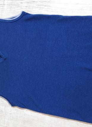 Шерстяная жилетка синяя adidas2 фото