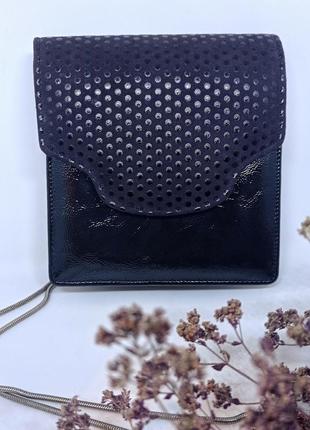 Маленька сумочка клатч, сумка на довгій ручці, сумка з ланцюжком, театральна сумка