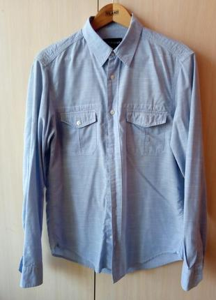 Сорочка autograf by m&s офіс стильна розмір m або 48 воріт 41 приталена