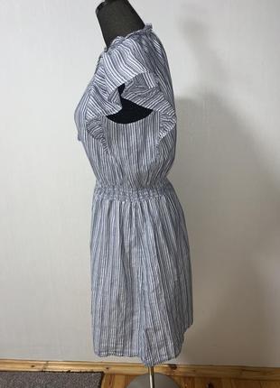 Хлопковое платье с воланами 😍5 фото