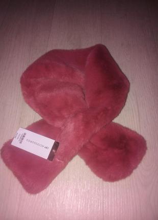 Шарф меховой воротник